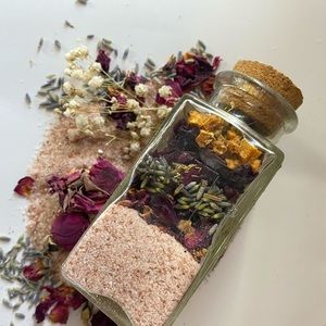 Ritual Bath Salt | Self Love / Romance Spell Jar | Ritual Salt